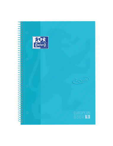 Oxford School Touch Europeanbook 1 A4-Tapa Extradura - Cuaderno de Alta Calidad - Tamaño A4-- Tapa Resistente - 80 Hojas