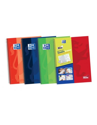 Oxford School Classic Write&Erase A4-Europeanbook - Tapa Extradura - 1 Linea 2M - 100 Hojas - Colores Surtidos