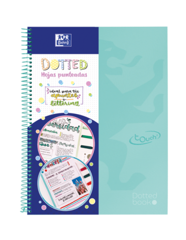 Oxford School Touch Europeanbook Dotbook A4-- Tapa Extradura - Dots 5x5 - 80 Hojas