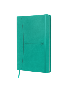 Oxford Signature Cuaderno Cosido Tapa Extradura A5 Dots 5x5 104 Hojas - Cuaderno de Alta Calidad - Tapa Resistente - Formato