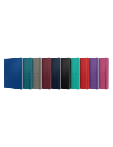 Oxford Signature Cuaderno Cosido Tapa Extradura B5 - 1 Linea - 80 Hojas - Colores Surtidos