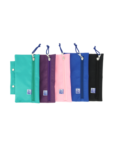 Oxford Teens Estuche Europeanbinder Poliester - Resistente y Duradero - Tamaño Compacto de 22x13x1cm - Colores Surtidos
