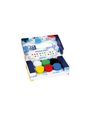 Oxford Temperas 20ml - Facil de Mezclar - Ideal para Manualidades - 6 Colores
