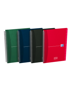 Oxford Office Essentials A5 Cuaderno con Tapa Extradura - Indice Telefonico - 90 Hojas - Colores Surtidos