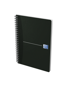Oxford Office Essentials Cuaderno Espiral A5 - Tapa Blanda - Espiral Doble - 1 Linea - 90 Paginas