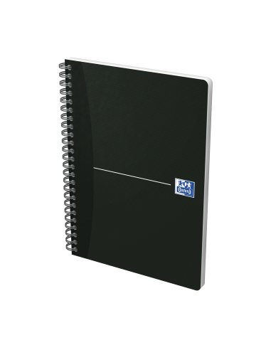 Oxford Office Essentials Cuaderno Espiral A5 - Tapa Blanda - Espiral Doble - 1 Linea - 90 Paginas