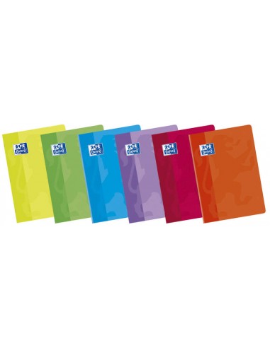 Oxford School A5-Tapa Blanda Libreta Grapada Milimetrado con Margen Surtido - Ideal para Estudiantes - Tamaño Practico A5