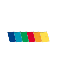 Enri Bloc de Notas Espiral Tapa Blanda 12-4x4 - Hojas Cuadriculadas - Tamaño Compacto - Ideal para Apuntes y Dibujos