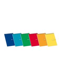 Enri Bloc de Notas Espiral Tapa Blanda 16-4x4 - Hojas Cuadriculadas - Tamaño Compacto - Ideal para Apuntes y Dibujos
