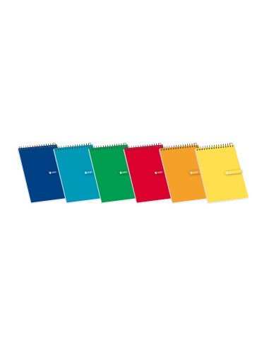 Enri Bloc de Notas Espiral Tapa Blanda 16-4x4 - Hojas Cuadriculadas - Tamaño Compacto - Ideal para Apuntes y Dibujos