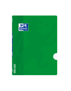 Oxford School Classic Openflex A4 Libreta Grapada - Tapa de Plastico Resistente - 1 Linea con Margen - 48 Hojas de Papel de