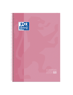 Oxford School Classic A4-Europeanbook - Tapa Extradura - 80 Hojas - Color Rosa Chicle