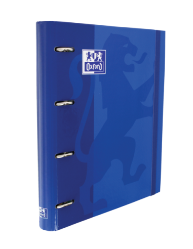 Oxford Classic A4-Europeanbinder - Tapa Extradura Resistente - Lomo de 45mm - Anillas de 4Dx35mm - Incluye Recambio 5x5 -