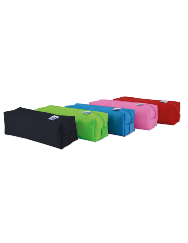 Oxford Kangoo Kids Estuche Cuadrado Grande - Poliester Resistente - Colores Surtidos