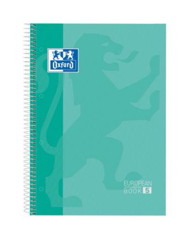 Oxford School Classic A4-Europeanbook - Tapa Extradura - 50-Hojas Gratis - 5x5 - 120 Hojas