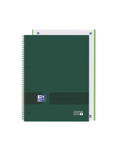 Oxford & You A4-Europeanbook - Tapa Extradura - 80 Hojas - Color Verde