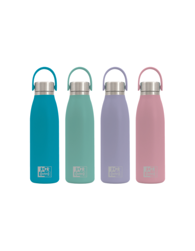 Oxford Runbott Touch Botella Termo 50cl - Recubrimiento Ceramico Interior - Mantiene la Temperatura por Horas - Diseño