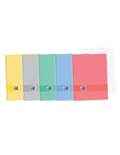 Oxford & You Europeanbook A4-Tapa Extradura - Cuaderno con 100 Hojas - Tamaño A4-- 5x5 con 2 Margenes