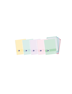 Oxford Live & Go A5-Europeanbook - Tapa de Plastico - 120 Hojas - Colores Surtidos