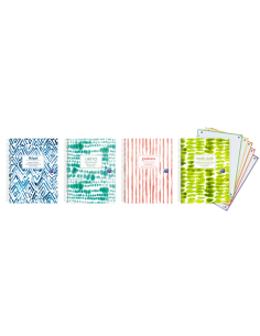 Oxford Japandi A4-Europeanbook 5 Tapa Extradura - Cuaderno con 120 Hojas - Tamaño A4-- 5x5 Cuadricula - 4 Modelos