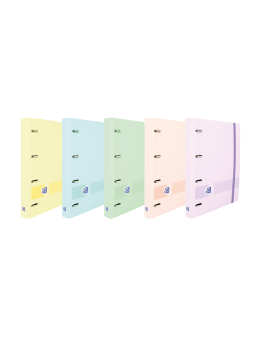 Oxford Ebind Oxfl&G Cuaderno A5-Tapa Pastel R5 Puntos Pastel - Papel de Alta Calidad - Tamaño A5-- Tapa Resistente -