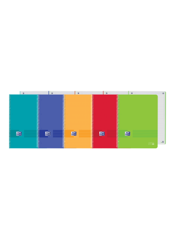 Oxford Live&Go Europeanbook 1 - Tapa de Plastico A4-- 80 Hojas - Colores Surtidos