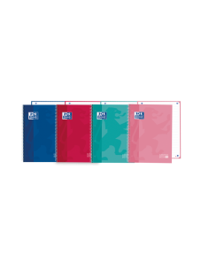 Oxford School Classic A5-Europeanbook - Tapa Extradura - 80 Hojas - Colores Surtidos