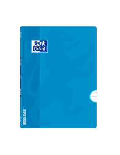 Oxford Libreta Grapada Openflex A4 - Tapa de Plastico Resistente - Grapada para Mayor Durabilidad - 1 Linea con Margen para