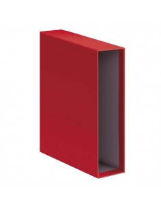 Dohe Funda Individual de Archivador - para Tamaño A4 Lomo Ancho - Carton Forrado con Papel Impreso - Protege Tus Documentos