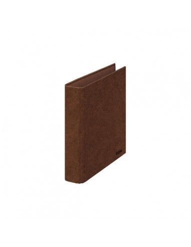 Dohe Carpetas en Carton Forrado - Tamaño Folio Natural - Anillas Mixtas - Papel Impreso y Plastificado