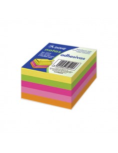 Dohe Cubos de Notas Reposicionables - 75mm - Cubo de 250 Hojas - Papel de 75gr - Ideales para Oficina y Escuela