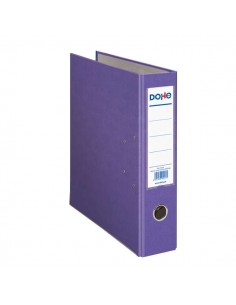 Dohe Archivador en Carton Forrado con Polipropileno - con Ollao y Rado - Tarjetero en el Lomo - Palanca de Maxima Calidad -