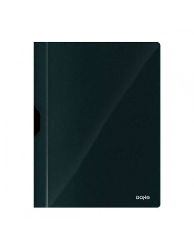 Dohe Dossier Tamaño A4 con Clip Metalico - Fabricado en Polipropileno Opaco de 350 Micras - Ideal para Organizar Documentos