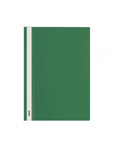 Dohe Dosier con Fastener de Polipropileno - Tamaño A4 - Cubierta Transparente y Trasera Opaca - Ideal para Organizar
