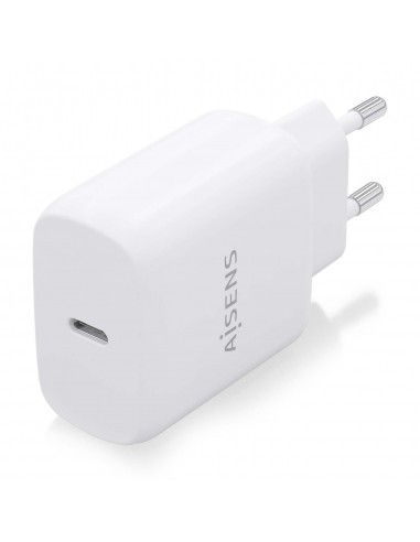 Aisens Cargador USB-C PD3.0 1 Puerto 1xUSB-C 25W - Color Blanco