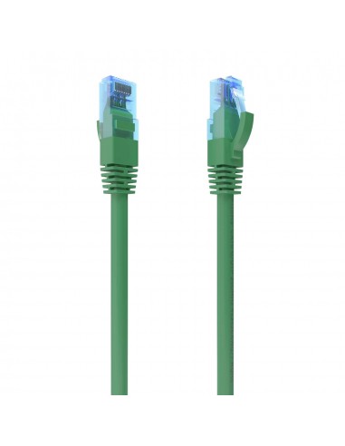 Aisens Cable de Red Latiguillo RJ45 Cat.6 UTP AWG26 CCA - 3.0m - Color Verde