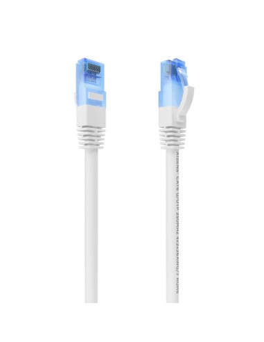 Aisens Cable de Red Latiguillo RJ45 Cat.6 UTP AWG26 CCA - 0.5m - Color Blanco