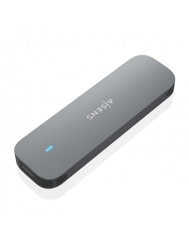 Aisens Caja Externa M.2 (NGFF) ASM2-006Gry SATA a USB3.1 GEN1 - Color Gris