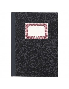 Dohe Cuaderno de Encuadernacion en Cartone - 100 Hojas - Tapa en Tres Piezas - Lomera de Tela en Varios Colores - Papel