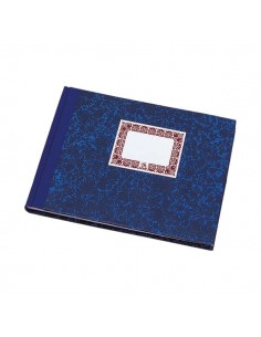 Dohe Cuaderno de Encuadernacion en Cartone - 100 Hojas - Tapa en Tres Piezas con Lomera de Tela - Interior de Papel Offset de