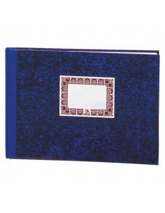 Dohe Cuaderno de Encuadernacion en Cartone - 100 Hojas - Tapa en Tres Piezas con Lomera de Tela - Interior de Papel Offset de