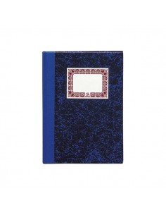 Dohe Cuaderno de Encuadernacion en Cartone - 100 Hojas - Tapa en Tres Piezas con Lomera de Tela - Interior en Papel Offset de