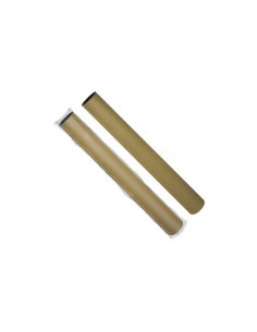 Dohe Tubos de Carton Montados - 100x20mm - Tapas de Plastico Incluidas - Retractilados Individualmente