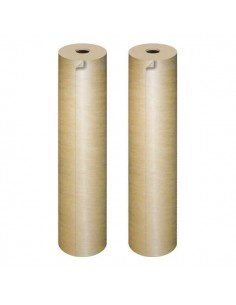 Dohe Bobina de Papel Kraft Verjurado - 110cm de Ancho - Alta Calidad y Resistencia - Ideal para Embalaje y Proteccion