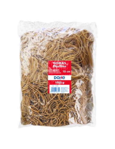 Dohe Gomas de Latex - Longitud 10cm - Gran Resistencia y Elasticidad - Bolsa de 1 Kg