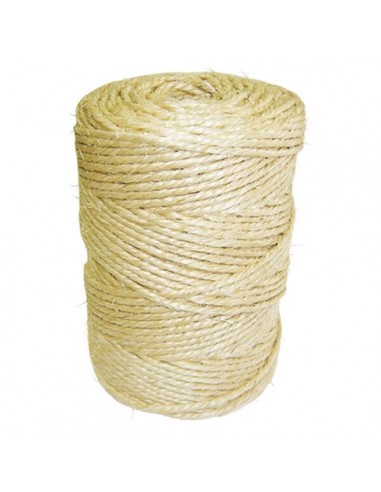Dohe Bobina de Cuerda para Paqueteria - 400g - Sisal Resistente - Especial para Todo Tipo de Aplicaciones