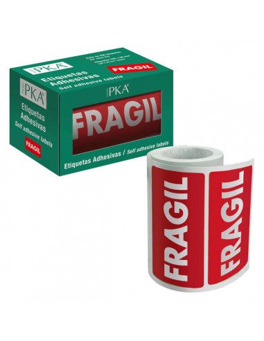 Dohe Rollo de 200 Etiquetas Adhesivas Pre-Impresas - 100x50mm - Ideal para Expedicion de Paquetes
