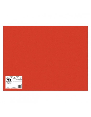 Dohe Cartulinas de Colores de 180 G M2 - 50x65cm - PH Neutro - Libres de Cloro Elemental - Colorantes Biodegradables