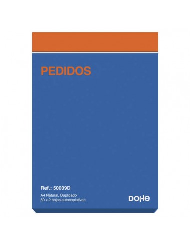 Dohe Talonario Pedidos - 100 Hojas - Papel Autocopiativo - Tamaño A4
