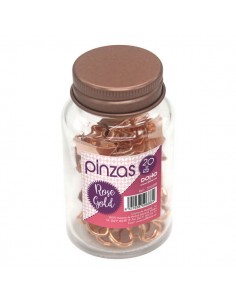 Dohe Pinzas Metalicas - 19mm - Resistente y Duradera - Ideal para Sujetar Documentos